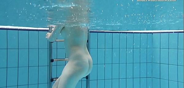  Lenka super hot slut underwater